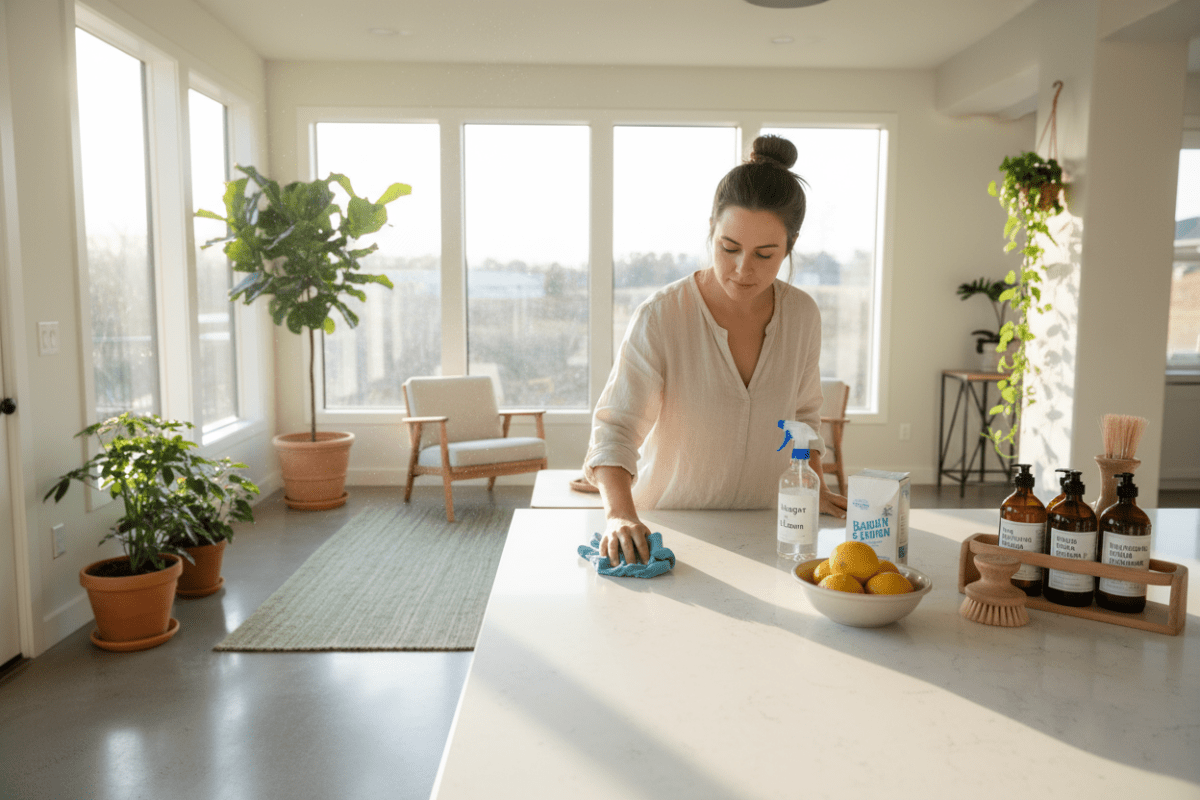 המדריך המלא לניקיון בית ללא כימיקלים מזיקים - אוזו-שופ