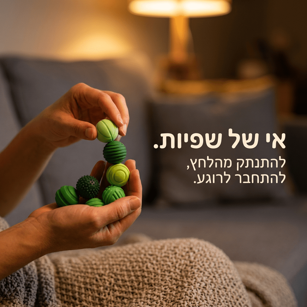 מגנטו - זן: השקט הנפשי שלך בכף היד - כדורי סיליקון תחושתיים להפגת מתחים (סט 6 יחידות) | מגנטו - זן: השקט הנפשי שלך בכף היד - כדורי סיליקון תחושתיים להפגת מתחים (סט 6 יחידות) | אוזו - שופ