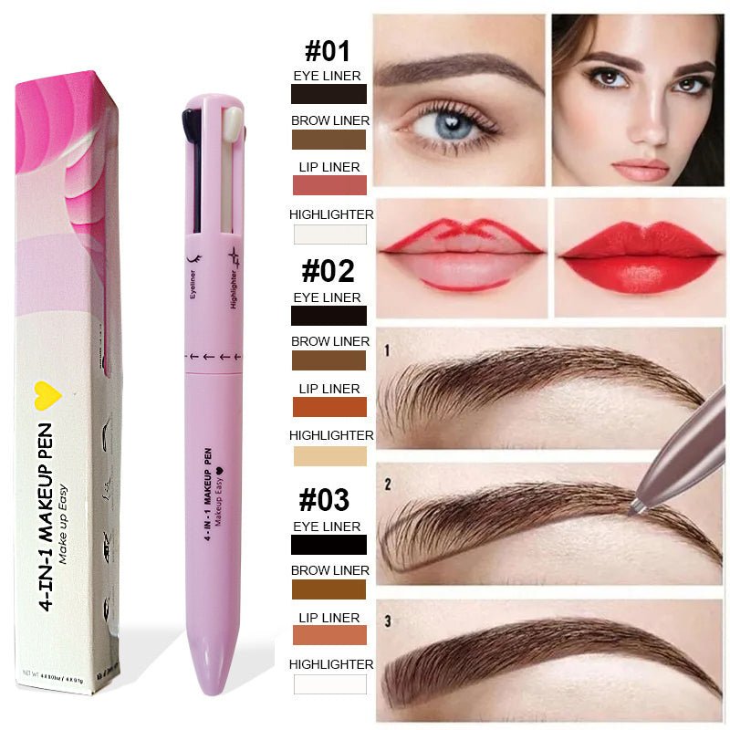 עט איפור 4 ב - 1 VersaGlam | makeup pen | אוזו - שופ