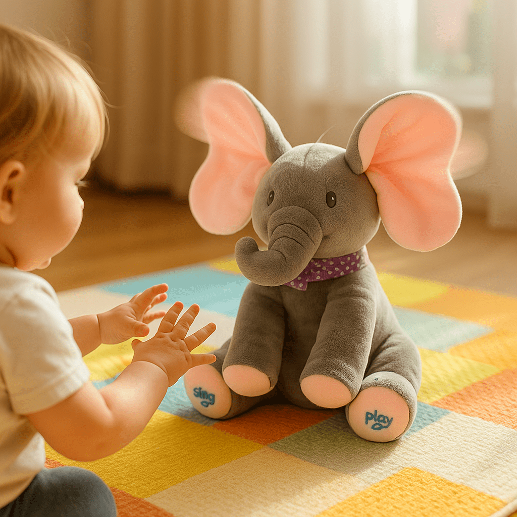 בובת פיל מוזיקלית | | אוזו - שופ