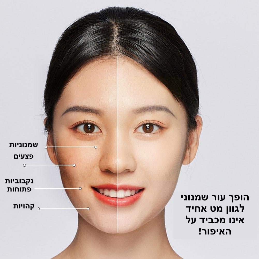 פודרה Diamond מקבעת לנטרול שמנוניות | Face Powder | אוזו - שופ