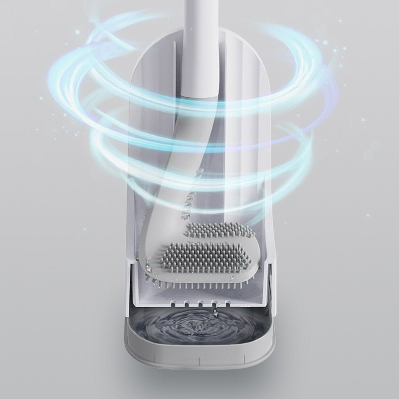 מברשת אסלה FlexScrub | Toilet Cleaning Brush and Holder | אוזו - שופ