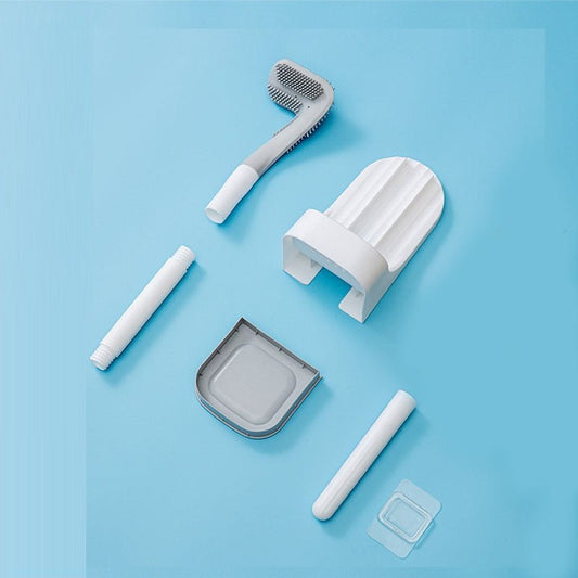 מברשת אסלה FlexScrub | Toilet Cleaning Brush and Holder | אוזו - שופ