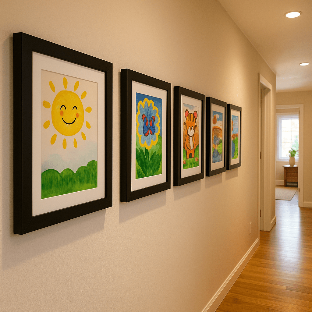 מסגרת לציורי ילדים | מסגרת לציורי ילדים | אוזו - שופ