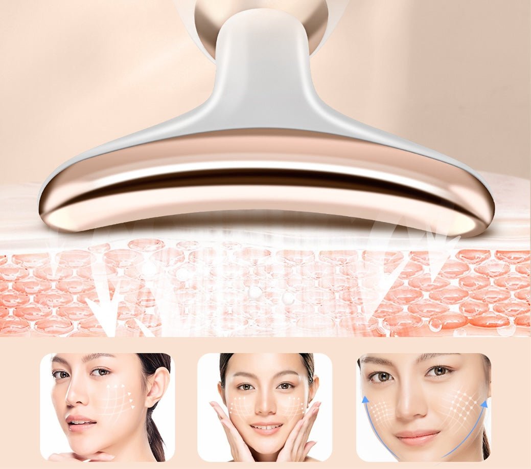 מכשיר עיסוי להרמה וחיטוב של הפנים | Face Neck Lifting | אוזו - שופ