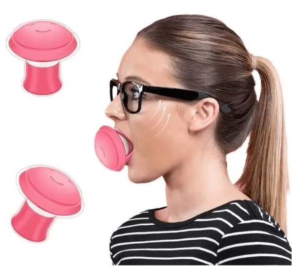 מכשיר לאימון וחיטוב קווי לסת והרמת הפנים - 2 יחידות | Jaw Line V Shape Exerciser | אוזו - שופ