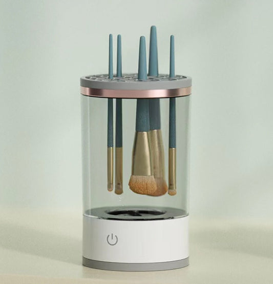 מכשיר חשמלי לניקוי וחיטוי מברשות איפור | Electric Makeup Brush Cleaner | אוזו - שופ