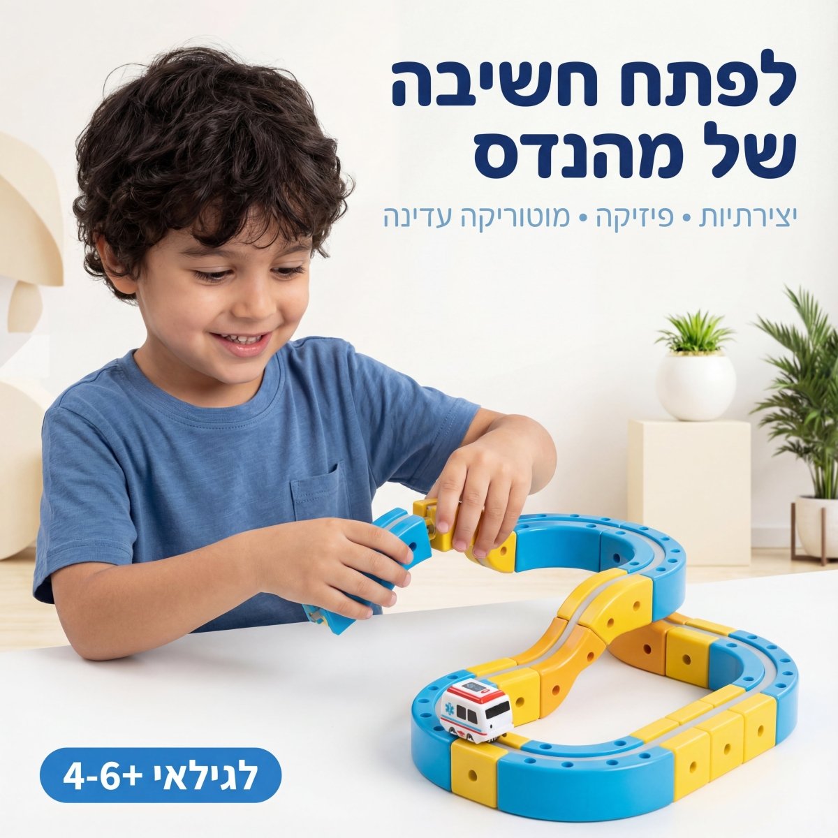 מסלול המרוצים המגנטי שנלחם בכוח הכבידה | מסלול המרוצים המגנטי שנלחם בכוח הכבידה | אוזו - שופ