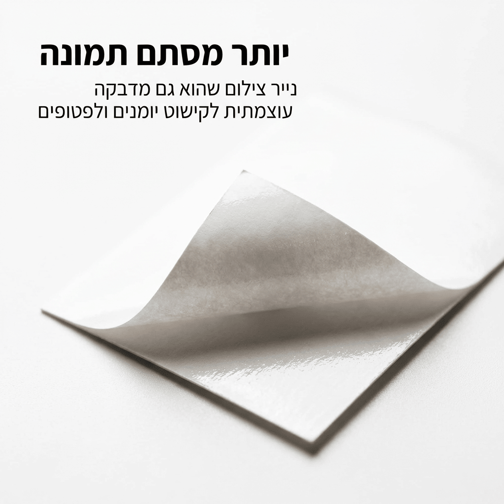 מדפסת תמונות כיס חכמה (הדפסה ללא דיו) וניירות צילום דביקים | | אוזו - שופ