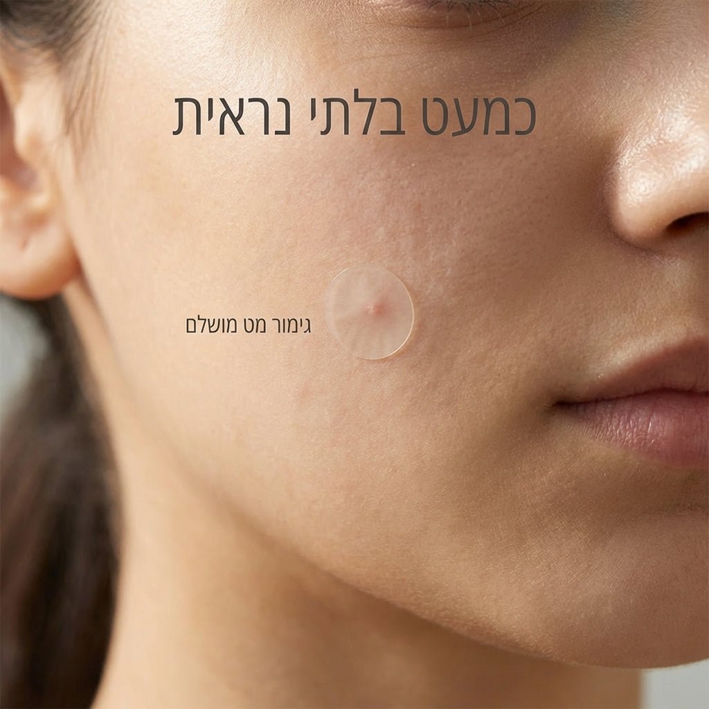 מדבקות טיפוליות שקופות לייבוש והרגעת פצעונים ואקנה | מדבקות טיפוליות שקופות לייבוש והרגעת פצעונים ואקנה | אוזו - שופ