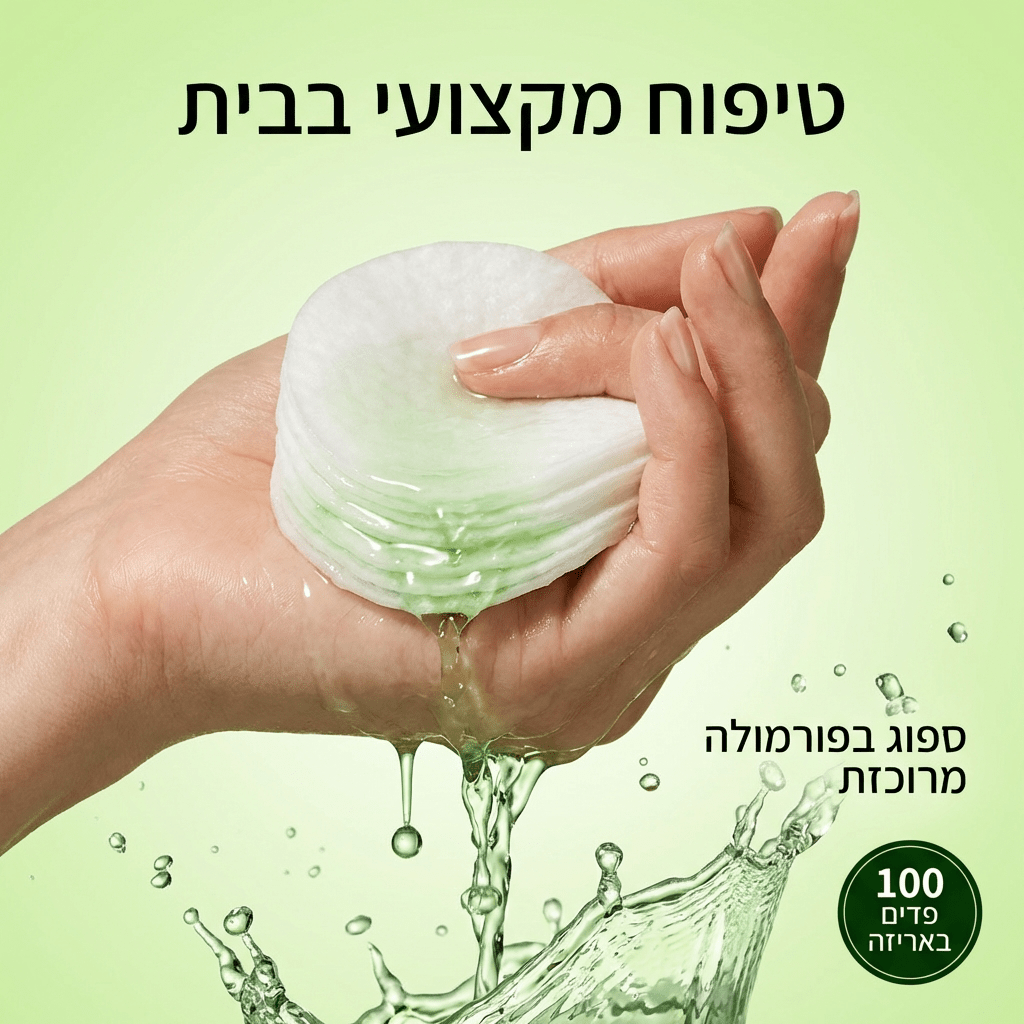 פדי טונר להתחדשות עור הפנים | פדי טונר להתחדשות עור הפנים | אוזו - שופ