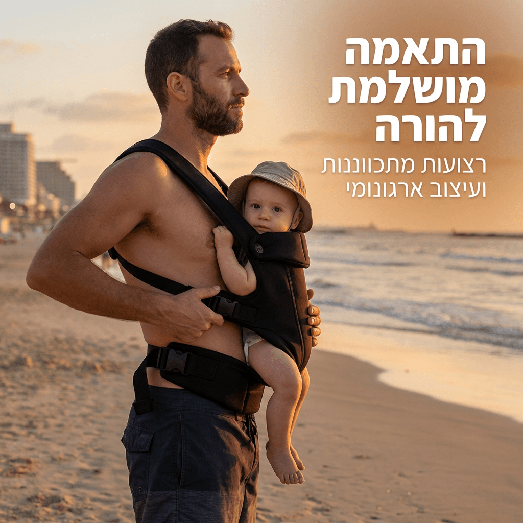 מנשא מים פרמיום לתינוקות ופעוטות | מנשא מים פרמיום לתינוקות ופעוטות | אוזו - שופ