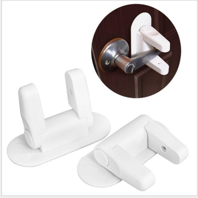רביעיית מנעולי בטיחות לידית הדלת | Door Lever Lock | אוזו - שופ