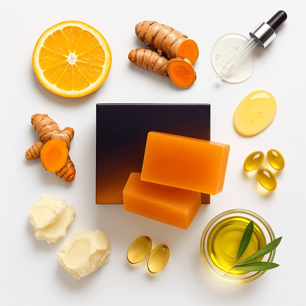 סבון להסרת כתמים כהים – עם חומצה קוג'יק | סבון להסרת כתמים כהים | אוזו - שופ