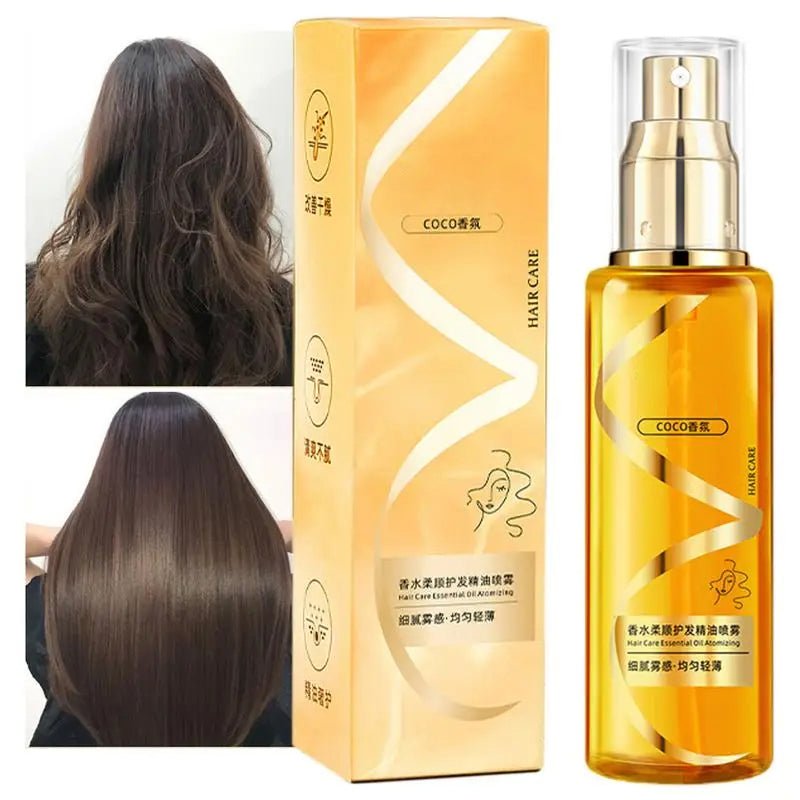 שמן הזנה לטיפוח וחיזוק השיער | Hair Oil Spray | אוזו - שופ