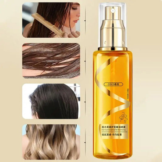 שמן הזנה לטיפוח וחיזוק השיער | Hair Oil Spray | אוזו - שופ