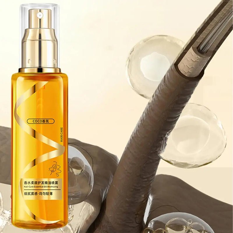 שמן הזנה לטיפוח וחיזוק השיער | Hair Oil Spray | אוזו - שופ