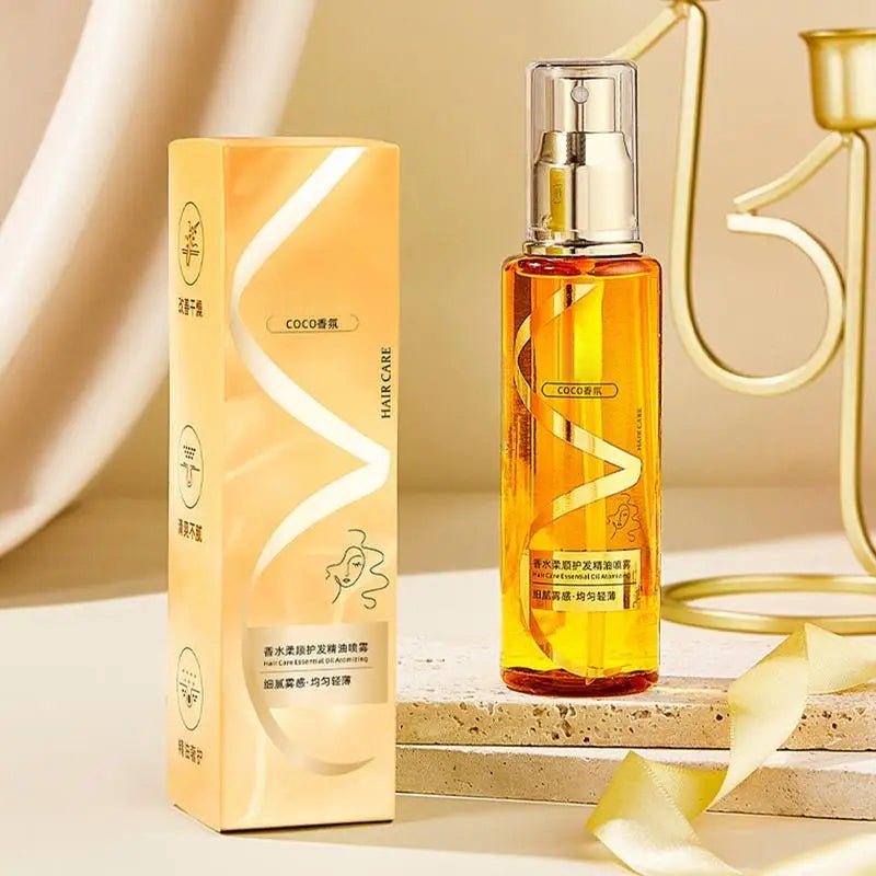 שמן הזנה לטיפוח וחיזוק השיער | Hair Oil Spray | אוזו - שופ
