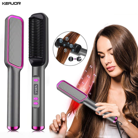 SmoothStyle מברשת להחלקת השיער | Hair Straightener | אוזו - שופ