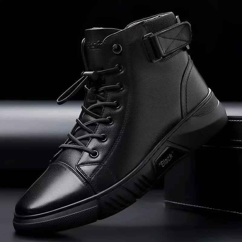 סניקרס גבוהות אלגנטיות לגבר GentleStride | Men's Sports Shoes | אוזו - שופ