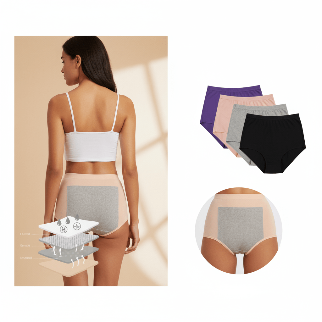 תחתונים סופגים לבריחת שתן | תחתונים סופגים לבריחת שתן | אוזו - שופ