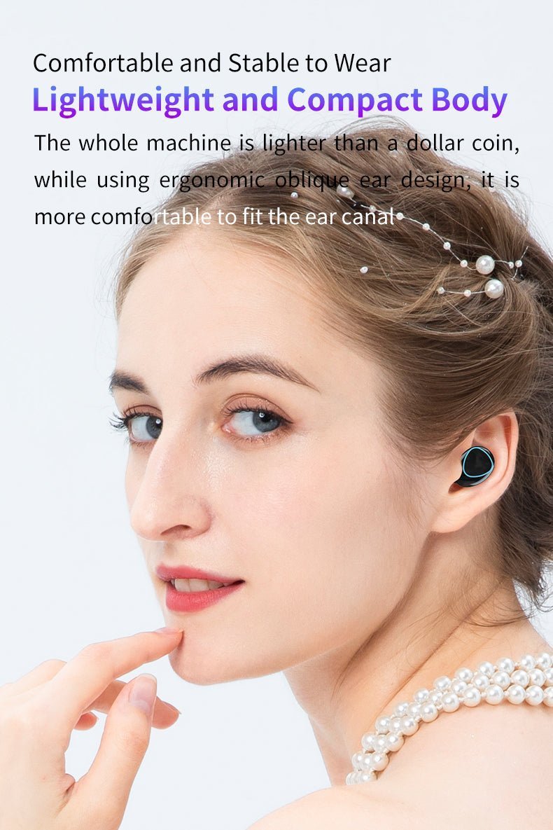 TWS אוזניות אלחוטיות עוצמתיות | Headphones | אוזו - שופ