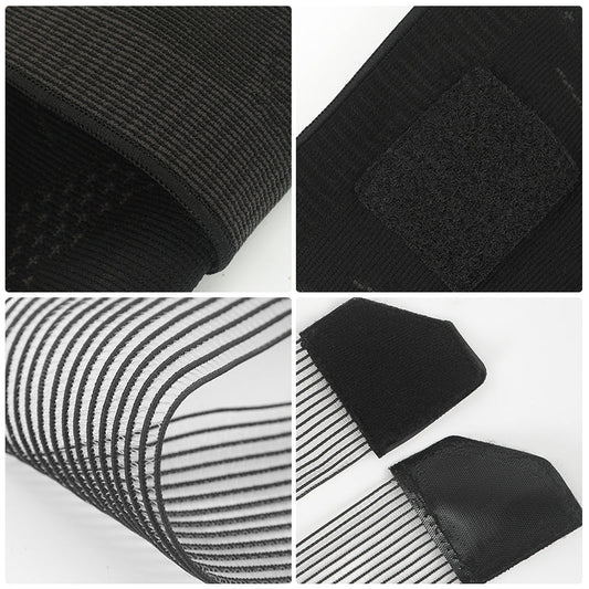 זוג תומכי ברך עם רצועות תמיכה | Compression Knee Brace | אוזו - שופ