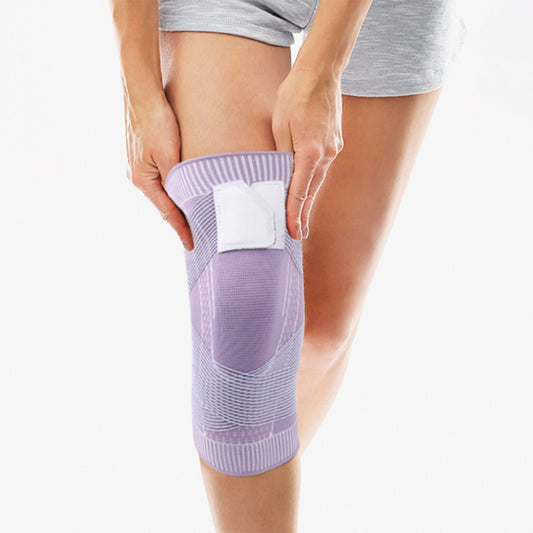 זוג תומכי ברך עם רצועות תמיכה | Compression Knee Brace | אוזו - שופ